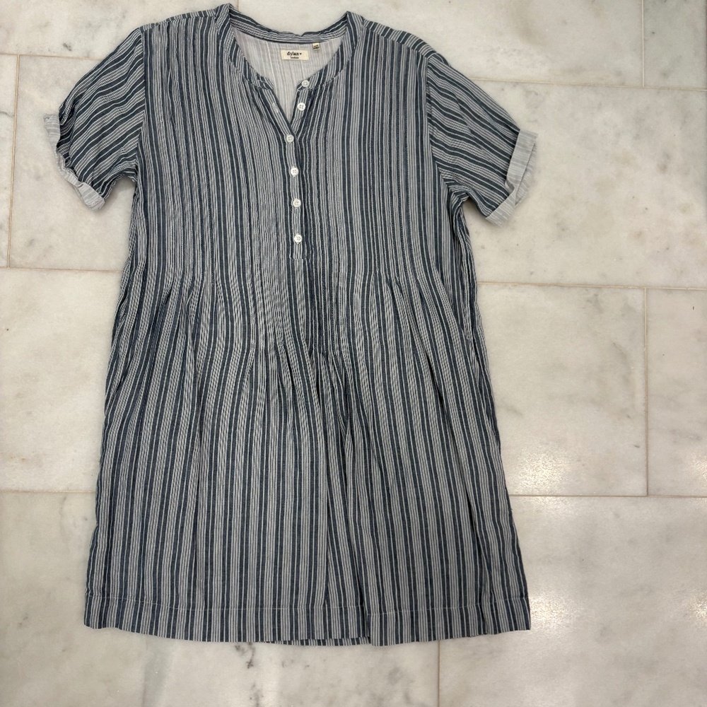 Dylan rolled sleeves dress